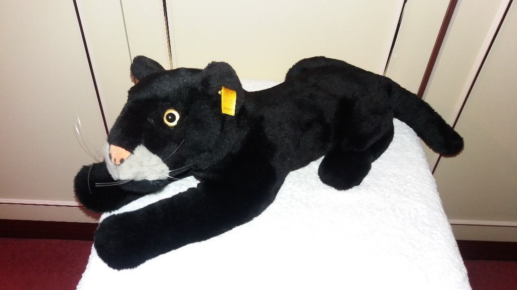 steiff black panther